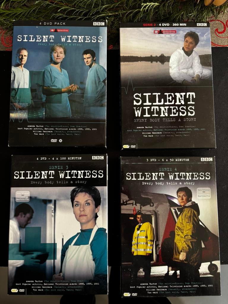 Silent witness seizoen 2 en 3, Vanaf 16 jaar, Ophalen of Verzenden, Zo goed als nieuw, Thriller