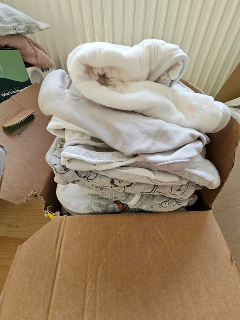 Slaapzakken 70 cm en inbakerdoeken, Ophalen