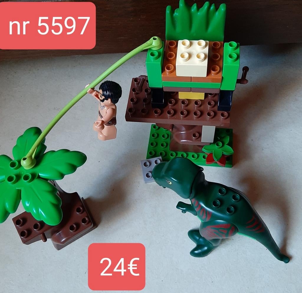Lego duplo Dinoset nr 5597, Kinderen en Baby's, Ophalen of Verzenden, Zo goed als nieuw