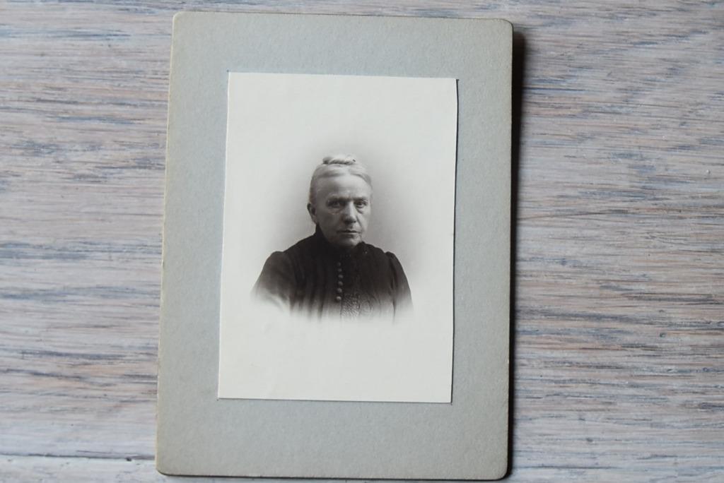 vieille photo dame, Envoi, Avant 1940, Utilisé, Photo