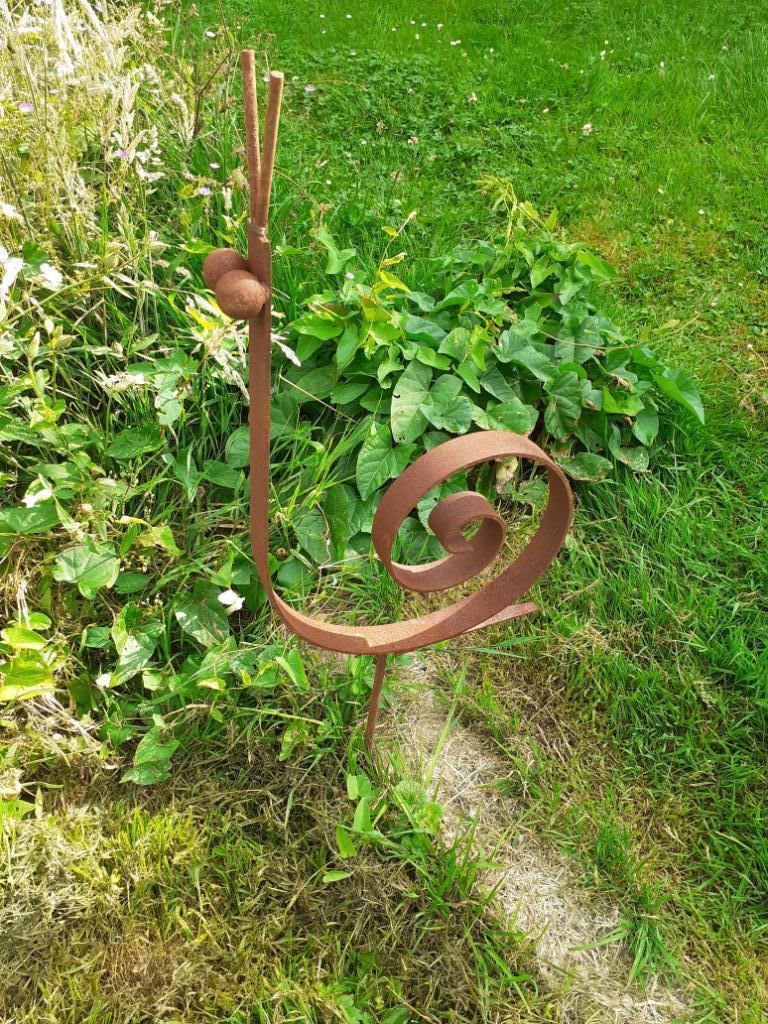 PRACHTIGE SMEEDIJZEREN SLAK, Tuin en Terras, Tuinstekers, Ophalen of Verzenden, Nieuw