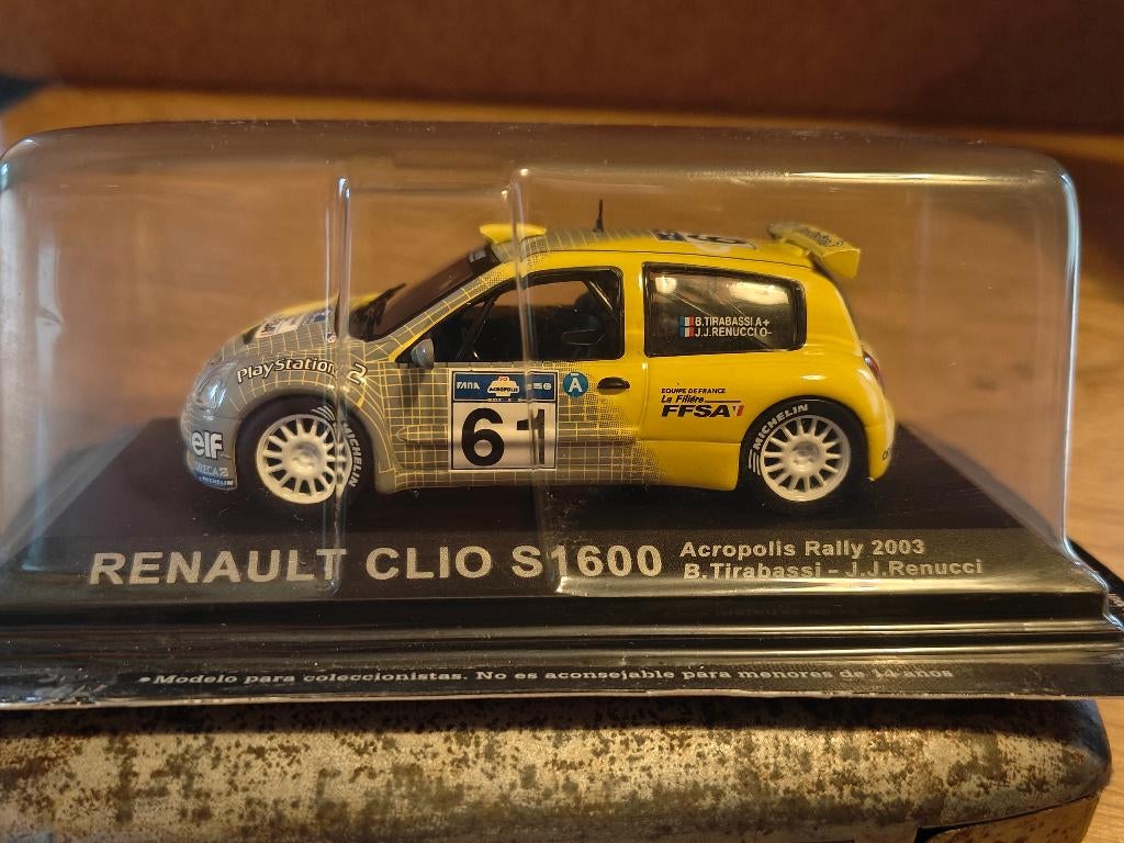 RENAULT CLIO S1600 ACROPOLIS RALLY 2003, Ophalen of Verzenden, Nieuw, Auto
