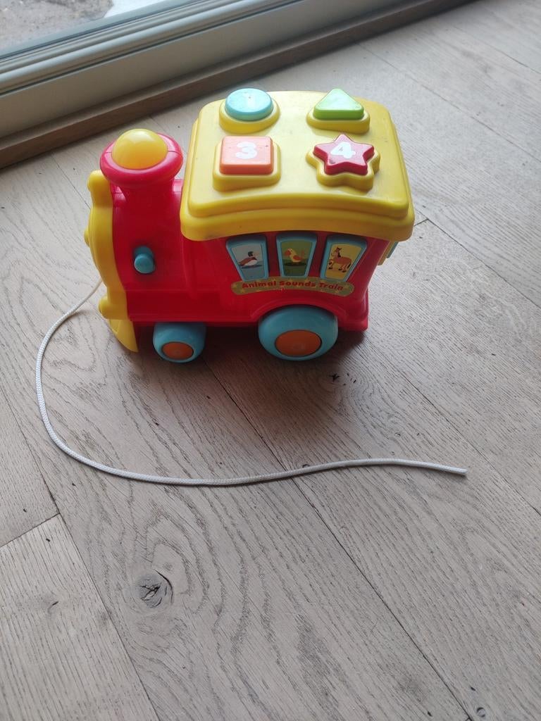 Baby speelgoed dierengeluiden trein, Ophalen, Gebruikt