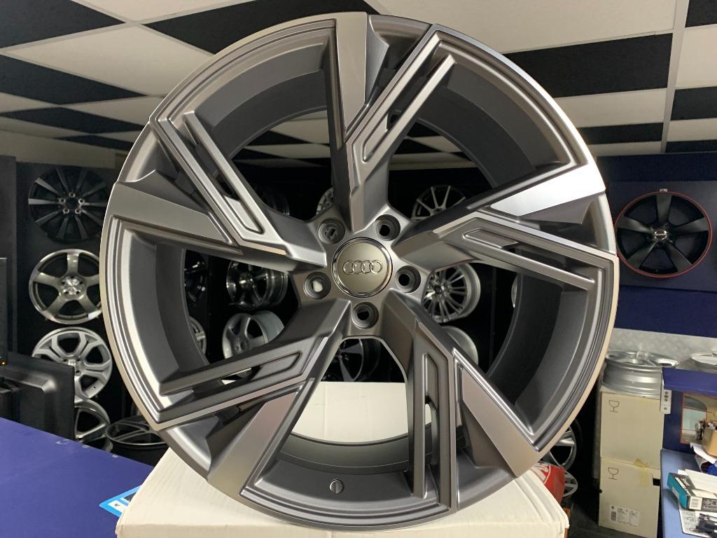 IN STOCK: NIEUWE set 20 inch 5x112 alu sport velgen Audi VW, Neuf, Enlèvement ou Envoi, Pneus été, 20 pouces