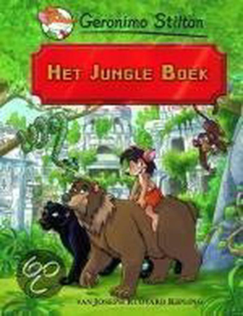 Geronimo Stilton - Het Jungle Boek, Enlèvement ou Envoi, Comme neuf, Fiction général