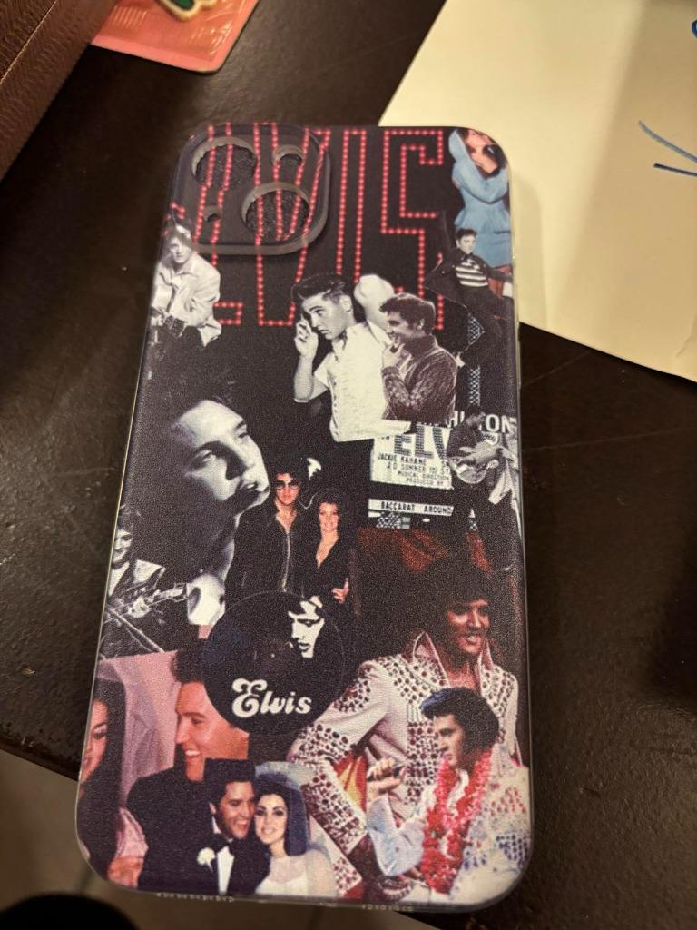 Elvis Presley Hoesje Iphone 15 plus, Telecommunicatie, Ophalen of Verzenden, Nieuw