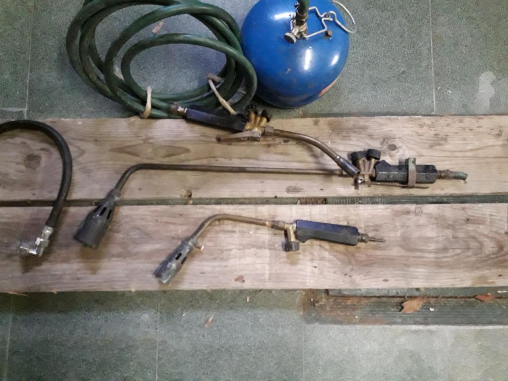 Bitumen/dakbrander, Ophalen, Gebruikt, Overige materialen