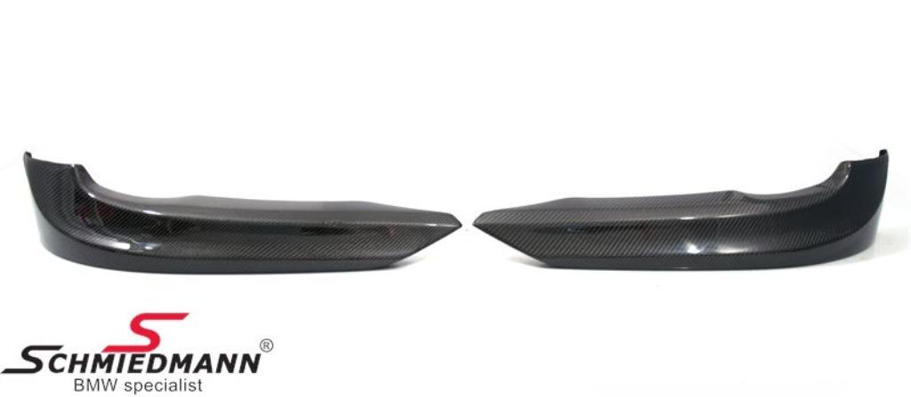 BMW 3 Coupé Cabrio E92 E93 Carbon Splitters, Ophalen of Verzenden, Nieuw, Voor, BMW