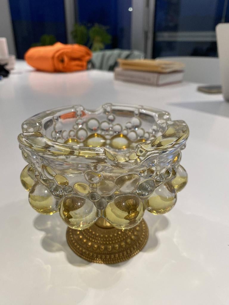 Vintage kristallen asbak Walther Glass, Ophalen