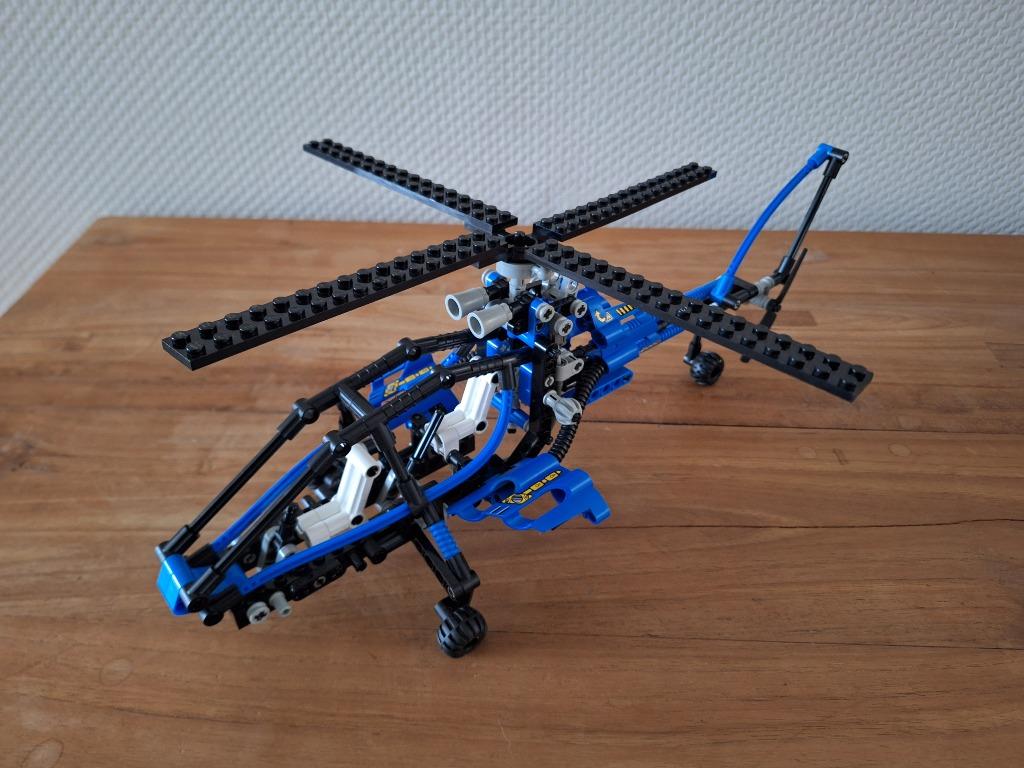Lego 8444 technic helikopter, Enlèvement ou Envoi, Utilisé, Ensemble complet, Lego