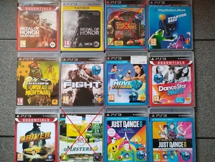 PS 3 spellen, Ophalen of Verzenden, Gebruikt, Sport