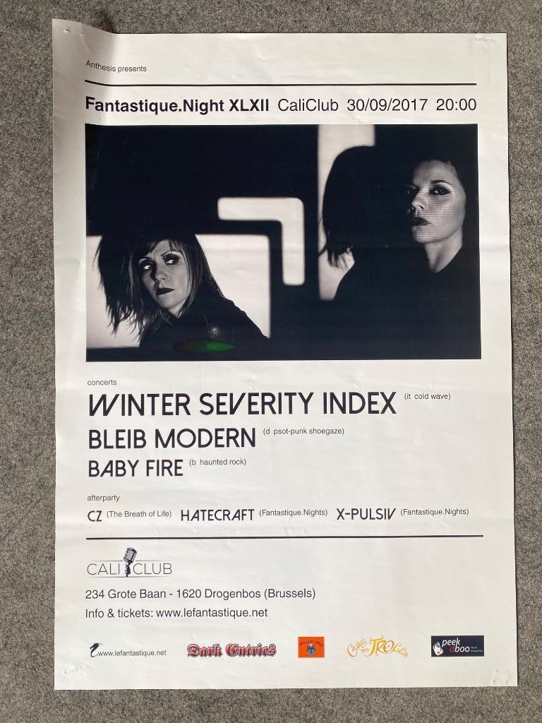 Winter Severity Index, Verzamelen, Posters, Ophalen of Verzenden