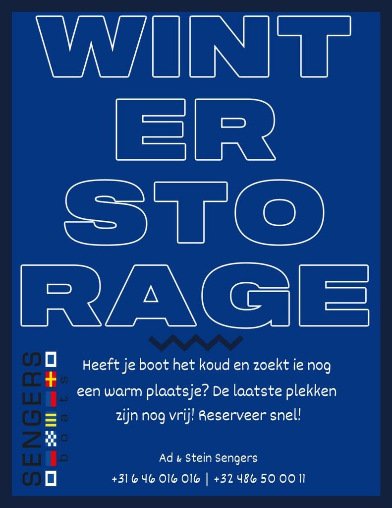 Verwarmde BOTEN stalling Lommel, Sports nautiques & Bateaux, Bateaux à moteur & Yachts à moteur, Enlèvement, Comme neuf, 50 ch ou plus