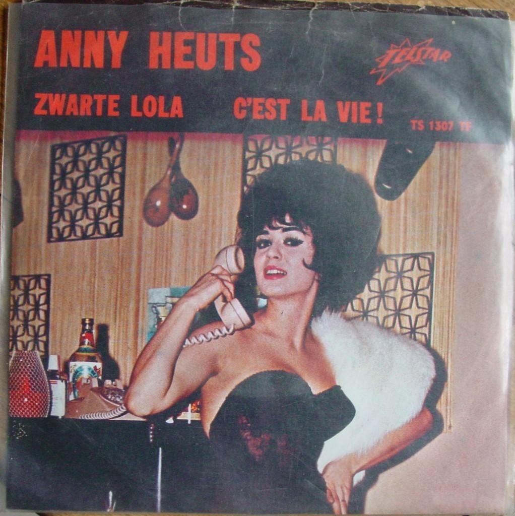 45T 7INCH VINYL SINGLE ANNY HEUTS -TELSTAR-, Cd's en Dvd's, Vinyl Singles, Ophalen of Verzenden, Single