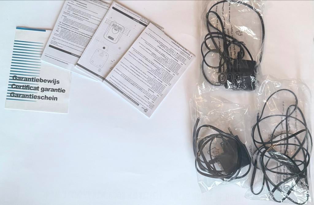Téléphone fixe avec répondeur + deux combinés, Enlèvement ou Envoi, 2 combinés, À Faible Émission d'Ondes