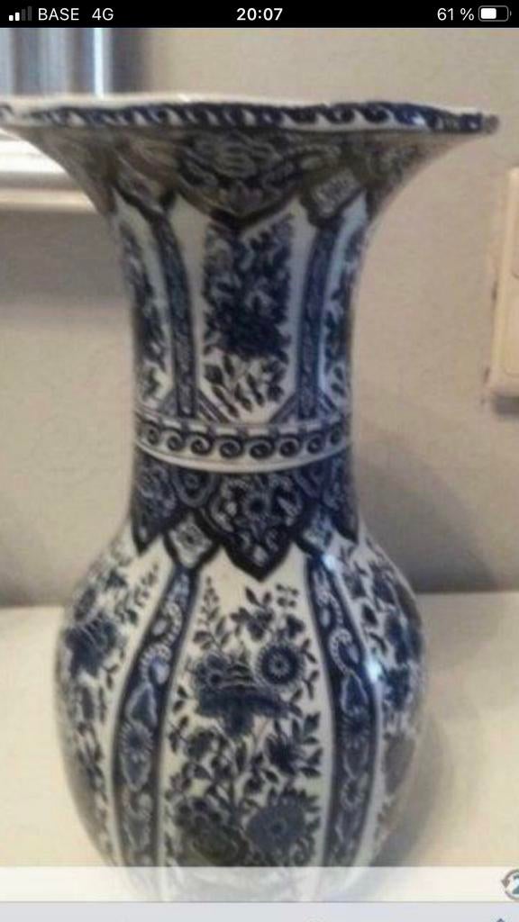 Vase Delfter Royal Sphinx Maastricht
