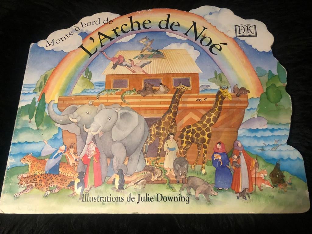 Monte à bord de L’Arche de Noé - DK - Livre cartonné -, Comme neuf