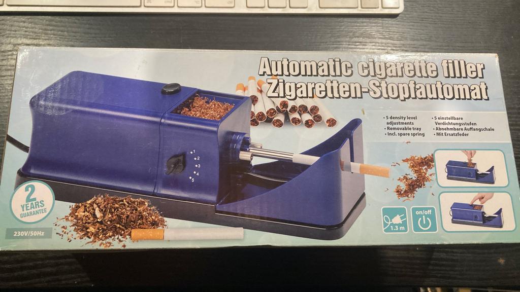 sigarettenmachine (made in Germany), Ophalen, Zo goed als nieuw