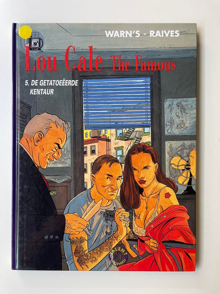 Lou cale hc gesigneerd op 50 ex de getatoeëerde kentaur, Ophalen of Verzenden