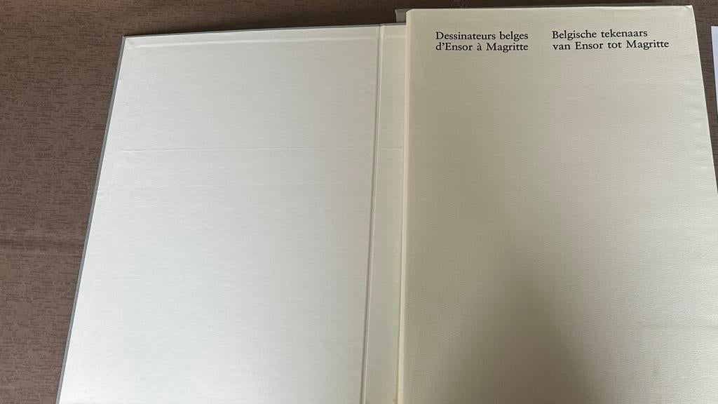 Belgische tekenaars Van Ensor tot Magritte, Antiek en Kunst, Ophalen of Verzenden