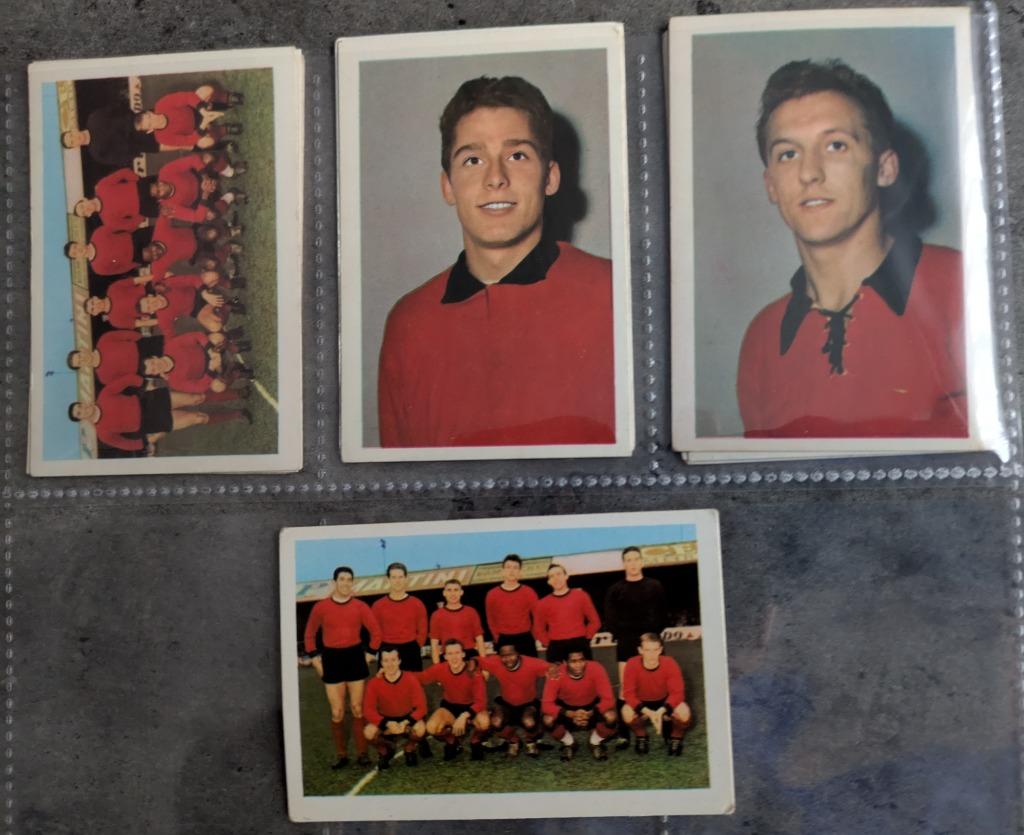 VOETBAL DARING ZEER ZELDZAME KAARTEN 3X MAPLE LEAF GUM 1962, Verzenden