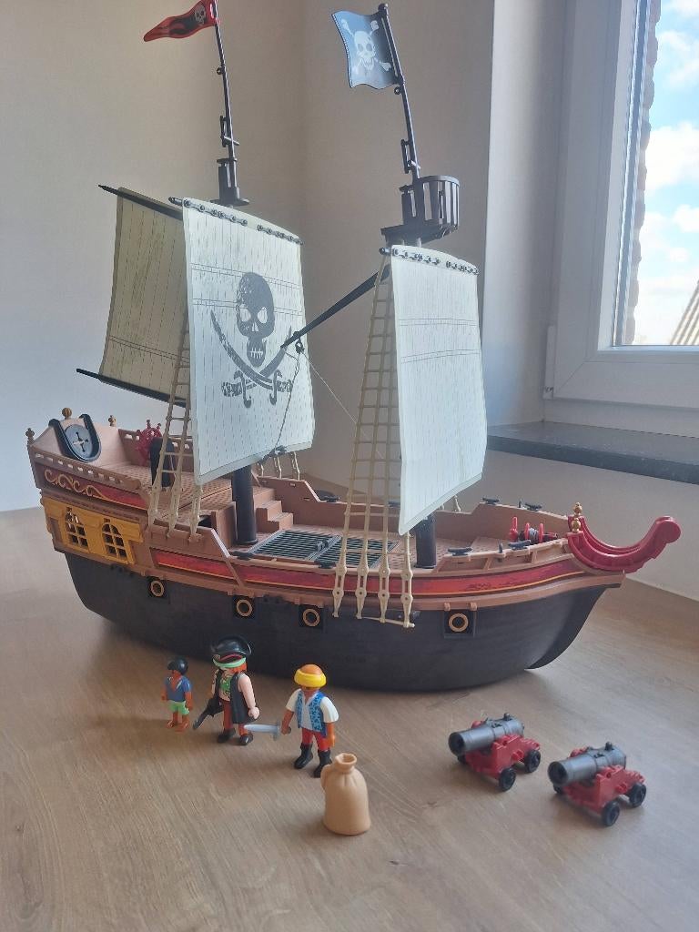 Playmobiel piratenboot, Kinderen en Baby's, Speelgoed | Playmobil, Ophalen, Zo goed als nieuw