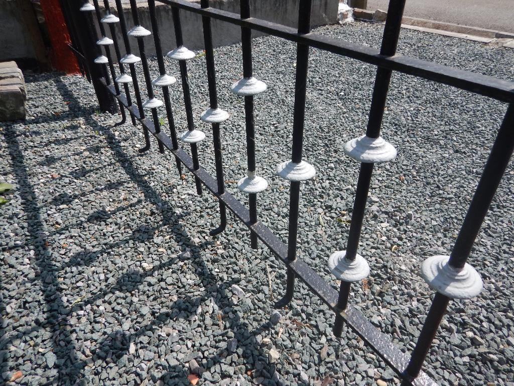 Clôture / balustrade en métal, Bricolage & Construction, Métaux, Utilisé, Fer, Enlèvement