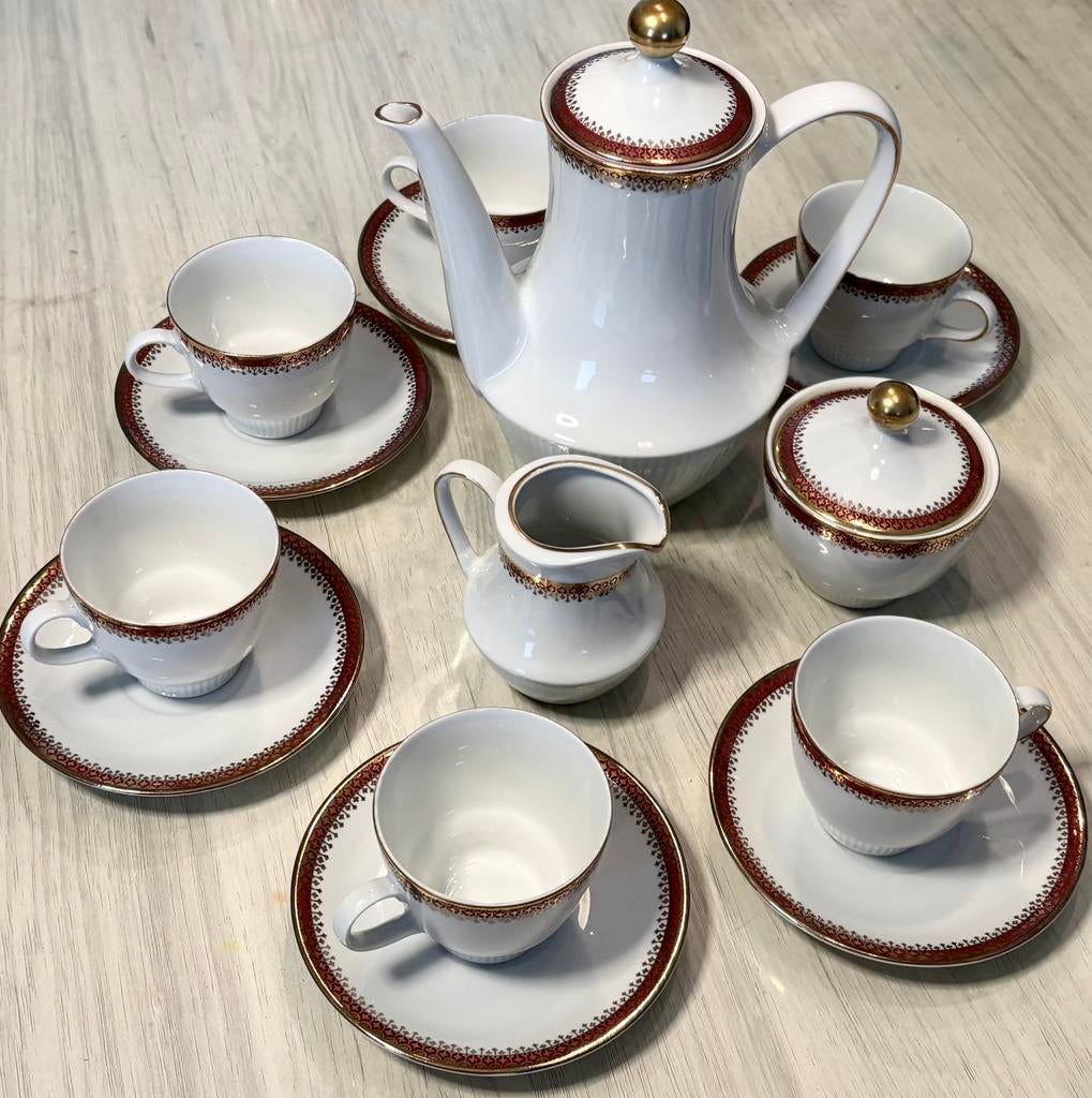 Service à café en porcelaine  Mitterteich Bavaria, Enlèvement