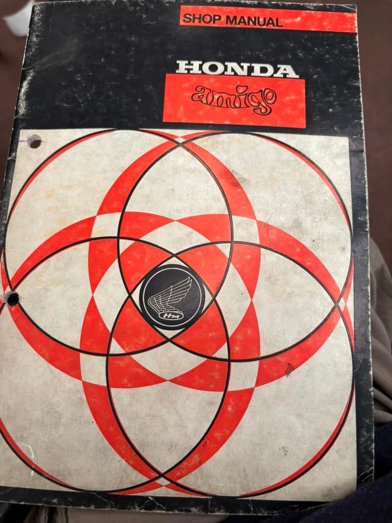 Workshopmanual Honda Amigo, Enlèvement ou Envoi, Honda