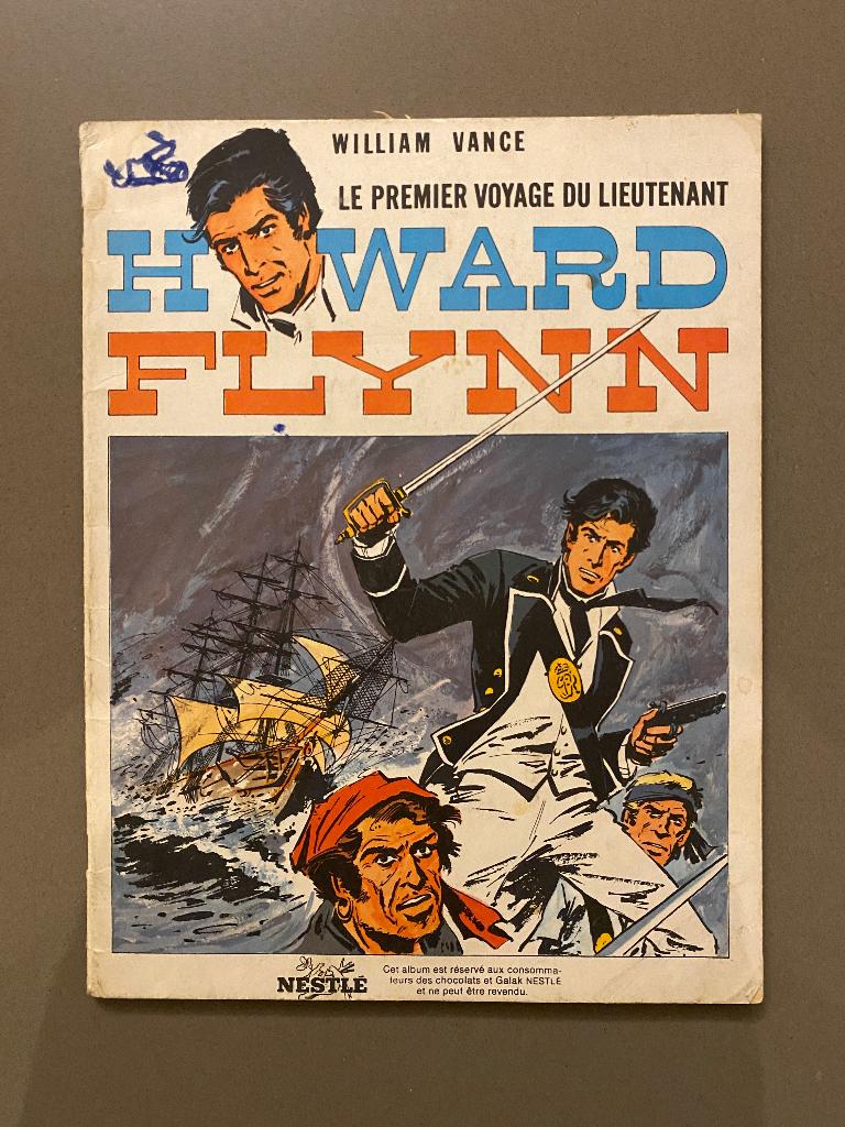 BD Howard Flynn – Le premier voyage du Lt Howard Flynn, Gelezen, Eén stripboek, William vance, Ophalen of Verzenden