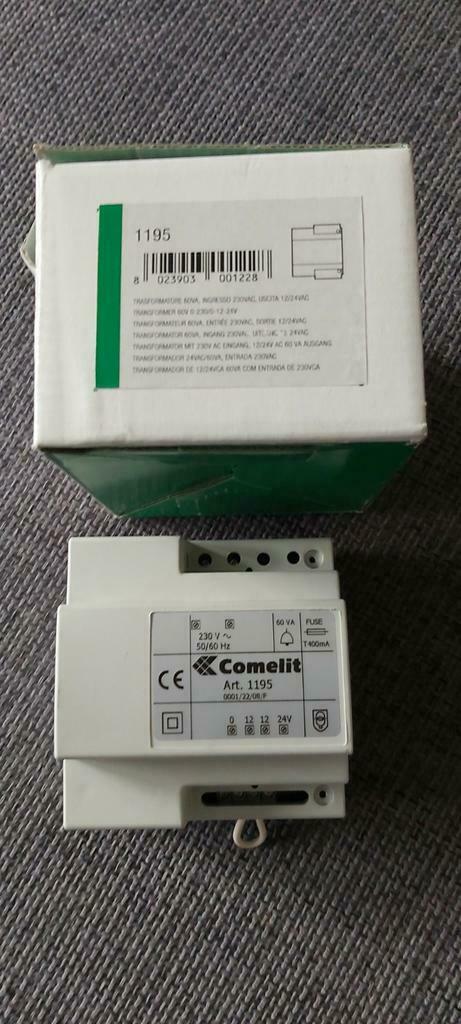 Transfo Comelit 12/24v, Enlèvement, Comme neuf