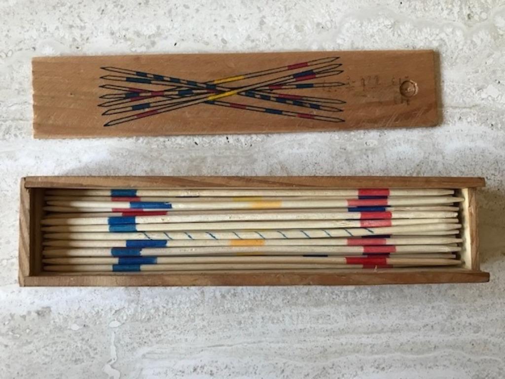 Nieuwe houten mikado in houten doosje (nr45), Enlèvement ou Envoi, Neuf