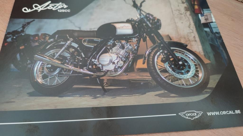Orcal aster 125 kaart, Enlèvement ou Envoi, Comme neuf