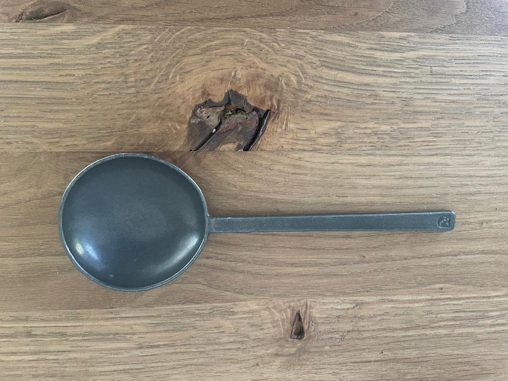 Antieke Tinnen Lepel, Antiek en Kunst, Antiek | Tin, Ophalen of Verzenden