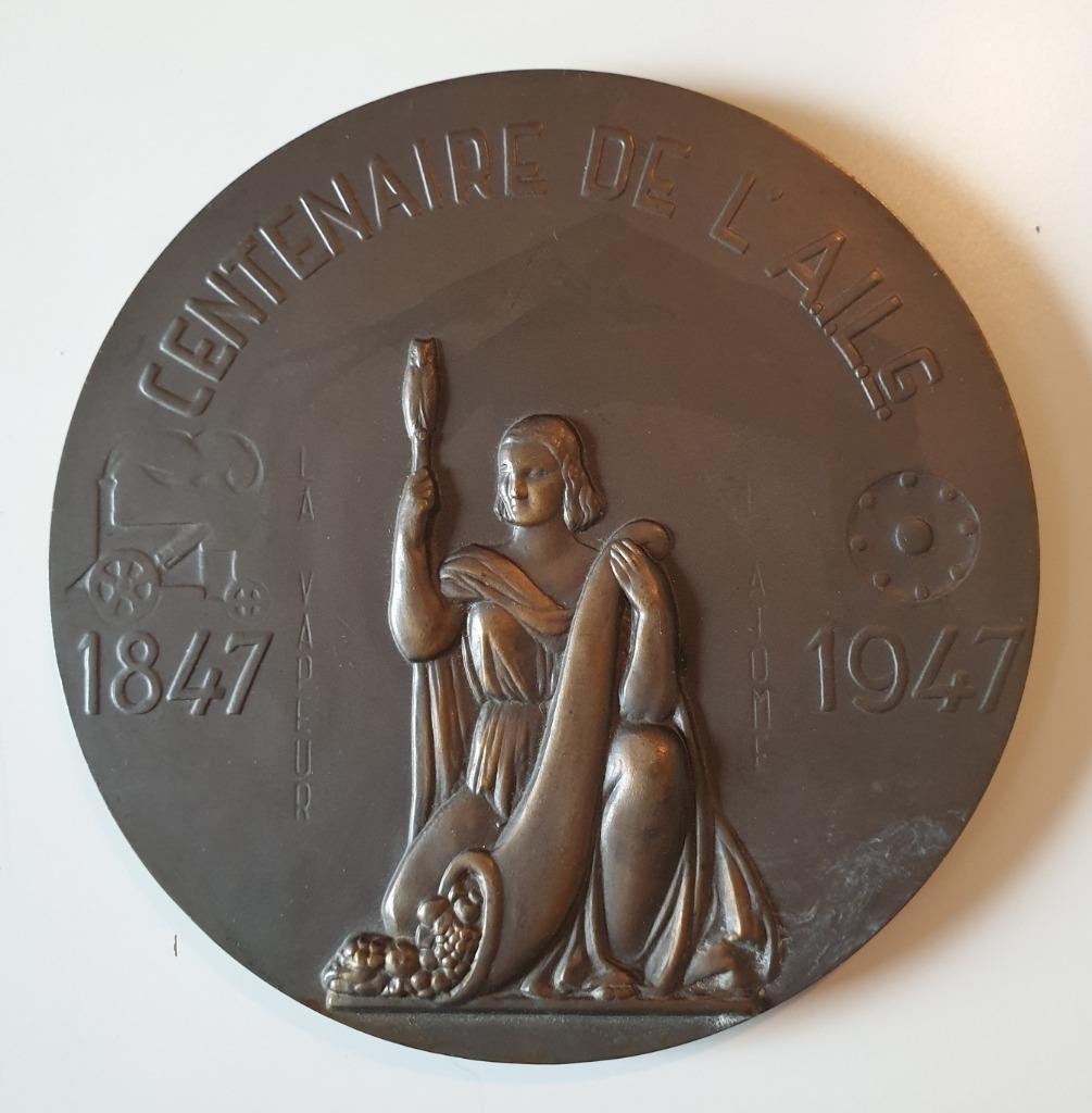 médaille centenaire AILg, Enlèvement ou Envoi, Bronze