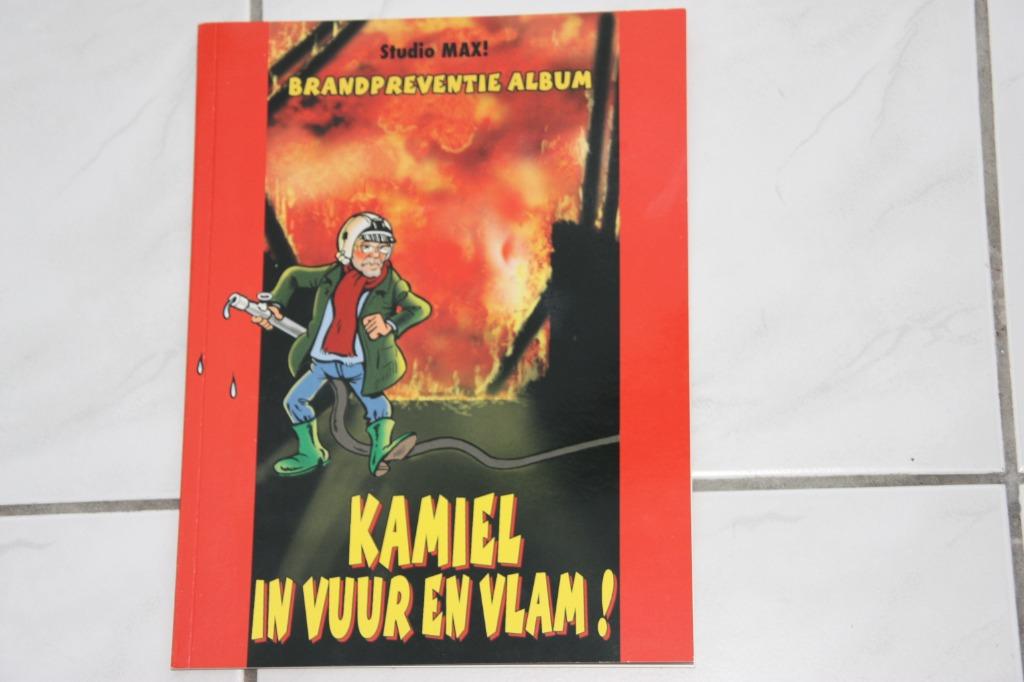 KAMIEL in vuur en vlam = BRANDPREVENTIEALBUM, Une BD, Enlèvement ou Envoi, Comme neuf