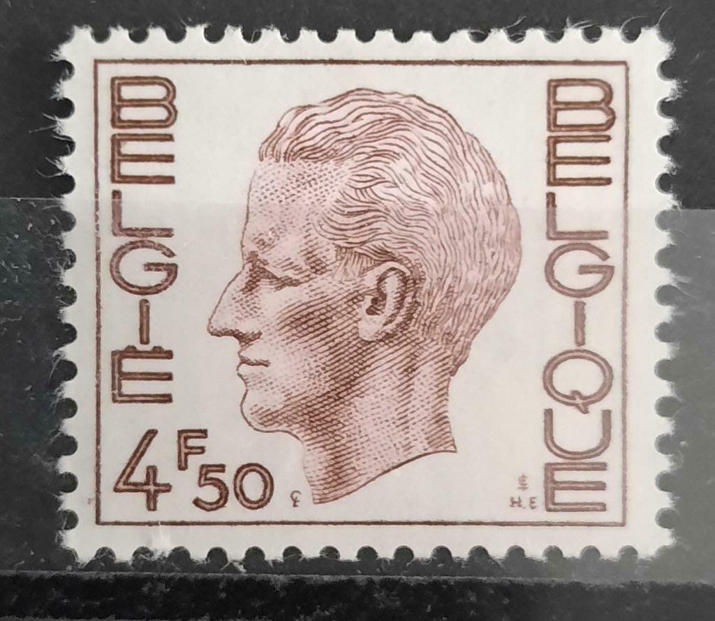 België: OBP 1644 ** Elström 1972., Koninklijk huis, Frankeerzegel, Ophalen of Verzenden, Zonder stempel