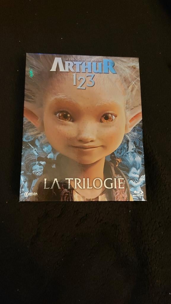 Coffret collector blueray Artur et les minimoys   trilogie, Enlèvement ou Envoi, Comme neuf, Coffret