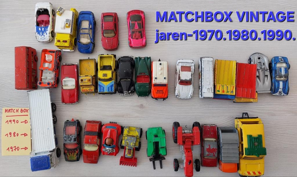 Matchbox - Majorette - Hot wheels - Burago - Guisval - etc, Ophalen of Verzenden, Gebruikt