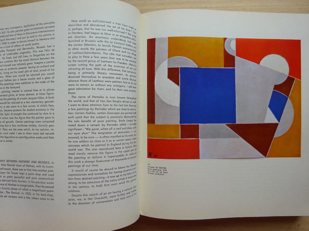 Michel Seuphor, Abstract painting in Flanders, Fonds Mercato, Peinture et dessin, Enlèvement ou Envoi, Comme neuf, Michel Seuphor