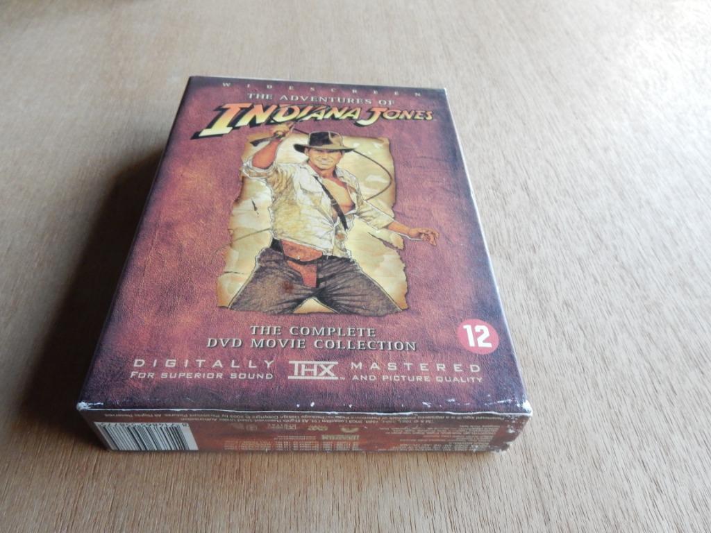 nr.1909 - Dvd box: indiana jones movie collection, Vanaf 12 jaar, Ophalen of Verzenden