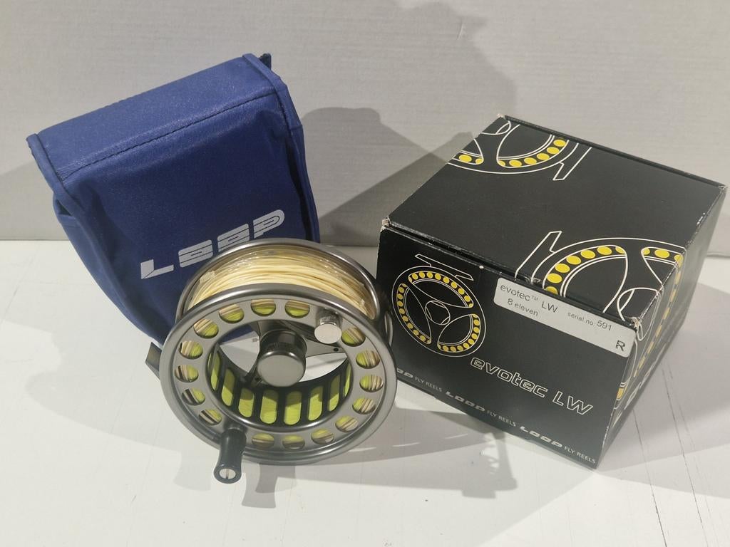 Loop evotec lw 8eleven , reels and spool, Watersport en Boten, Ophalen of Verzenden, Zo goed als nieuw