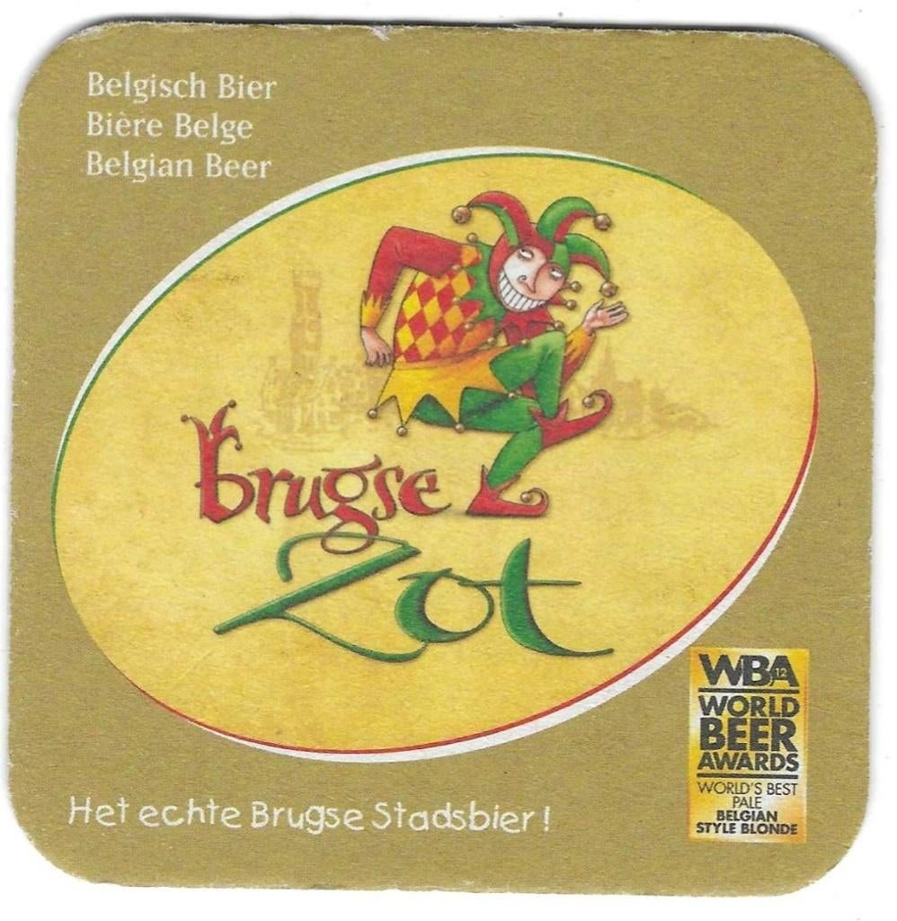 bierviltje 1st Brugse zot, Envoi