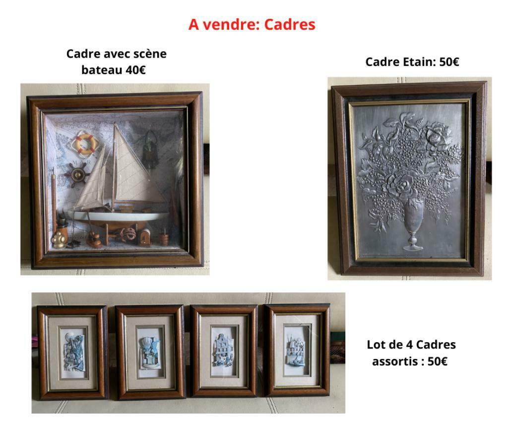 cadre déco, Maison & Meubles, Accessoires pour la Maison | Cadres, Enlèvement, Comme neuf, Bois