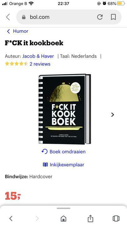 Fuck it kook boek