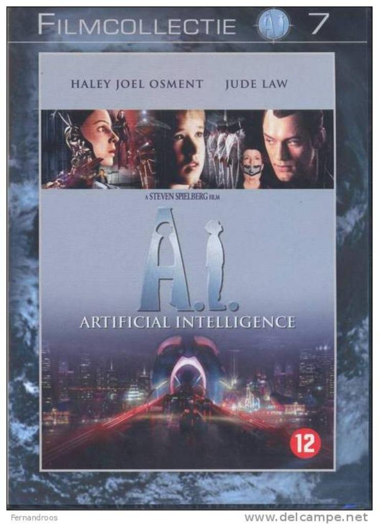 A.I. ARTIFICIAL INTELLIGENCE S SPIELBERG NEW DVD, À partir de 12 ans, Enlèvement ou Envoi, Neuf, dans son emballage, Science-Fiction