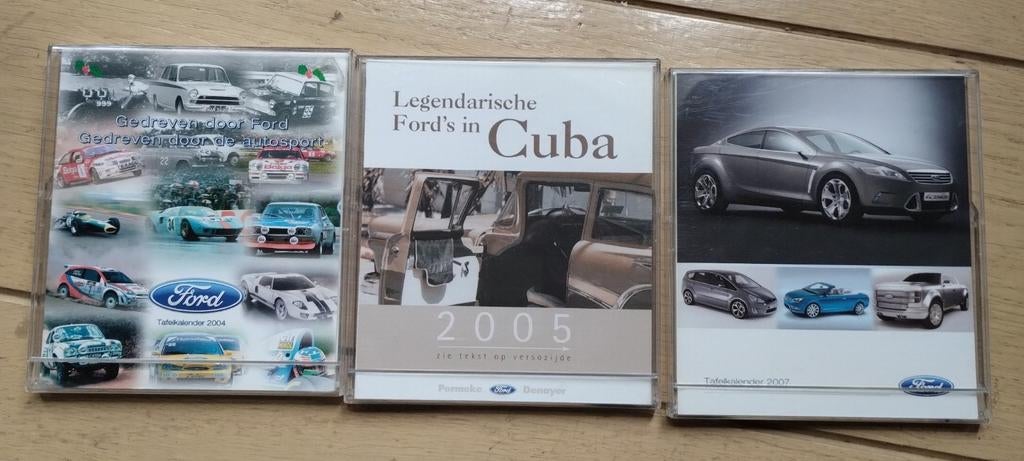 Ford Tafelkalender (x3), Enlèvement, Comme neuf, Voitures