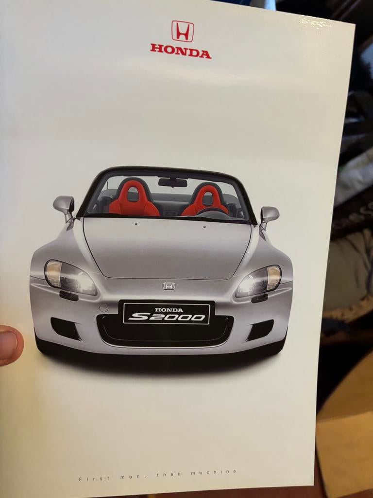 Brochure Honda S2000  eerste uitgave, Ophalen of Verzenden