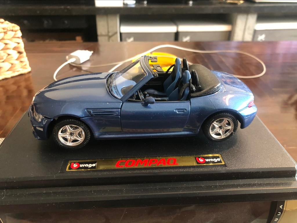bmw z3 z3m burago bijoux collection 1/24, Hobby en Vrije tijd, Ophalen, Zo goed als nieuw, Auto, Burago