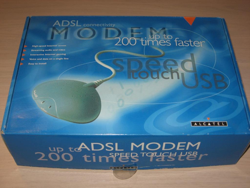 Nouveau modem adsl connectivity alcatel, Enlèvement ou Envoi, Neuf, Routeur avec modem, Proximus